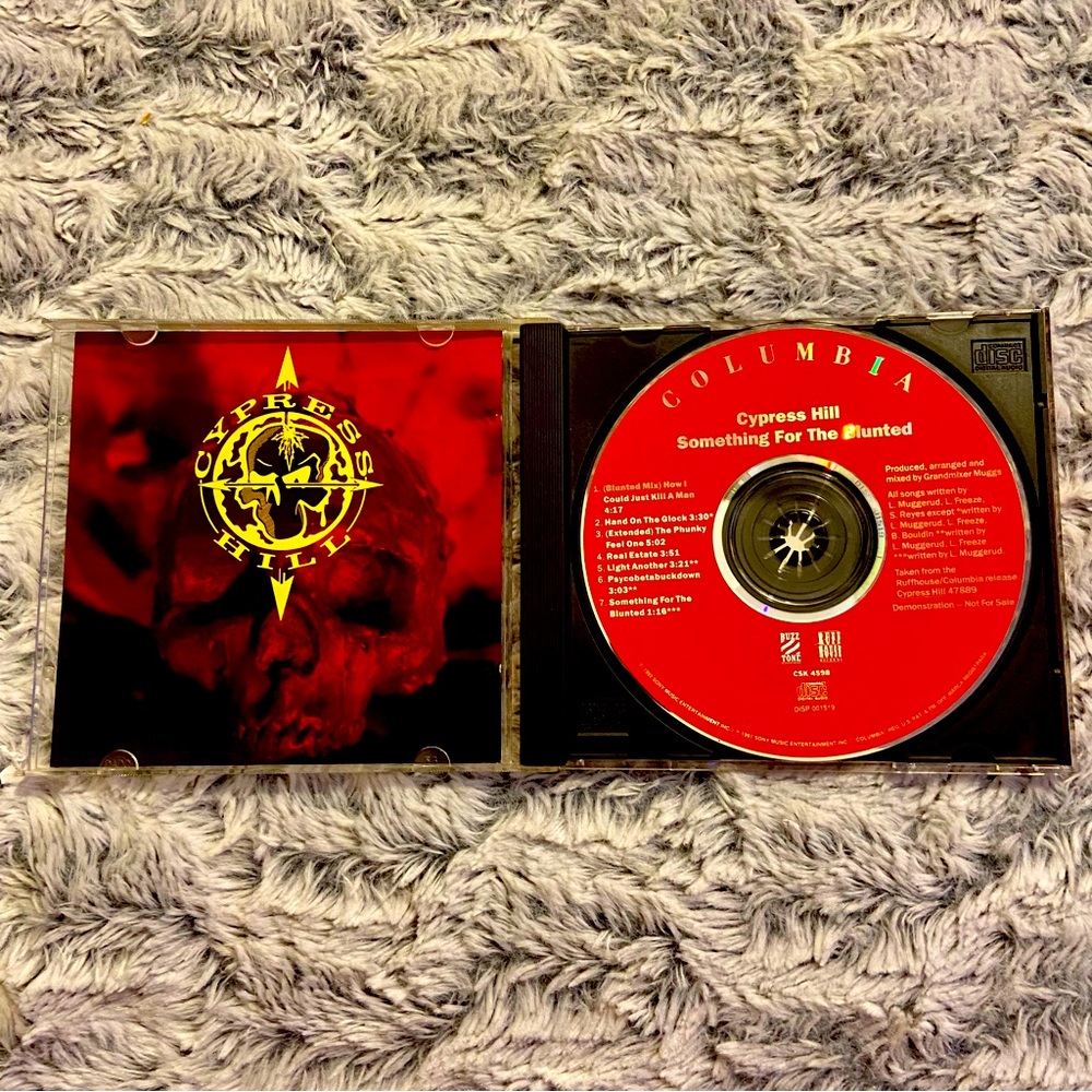 Cypress Hill Something For The Blunted Vintage RARE PROMO CD 1992
